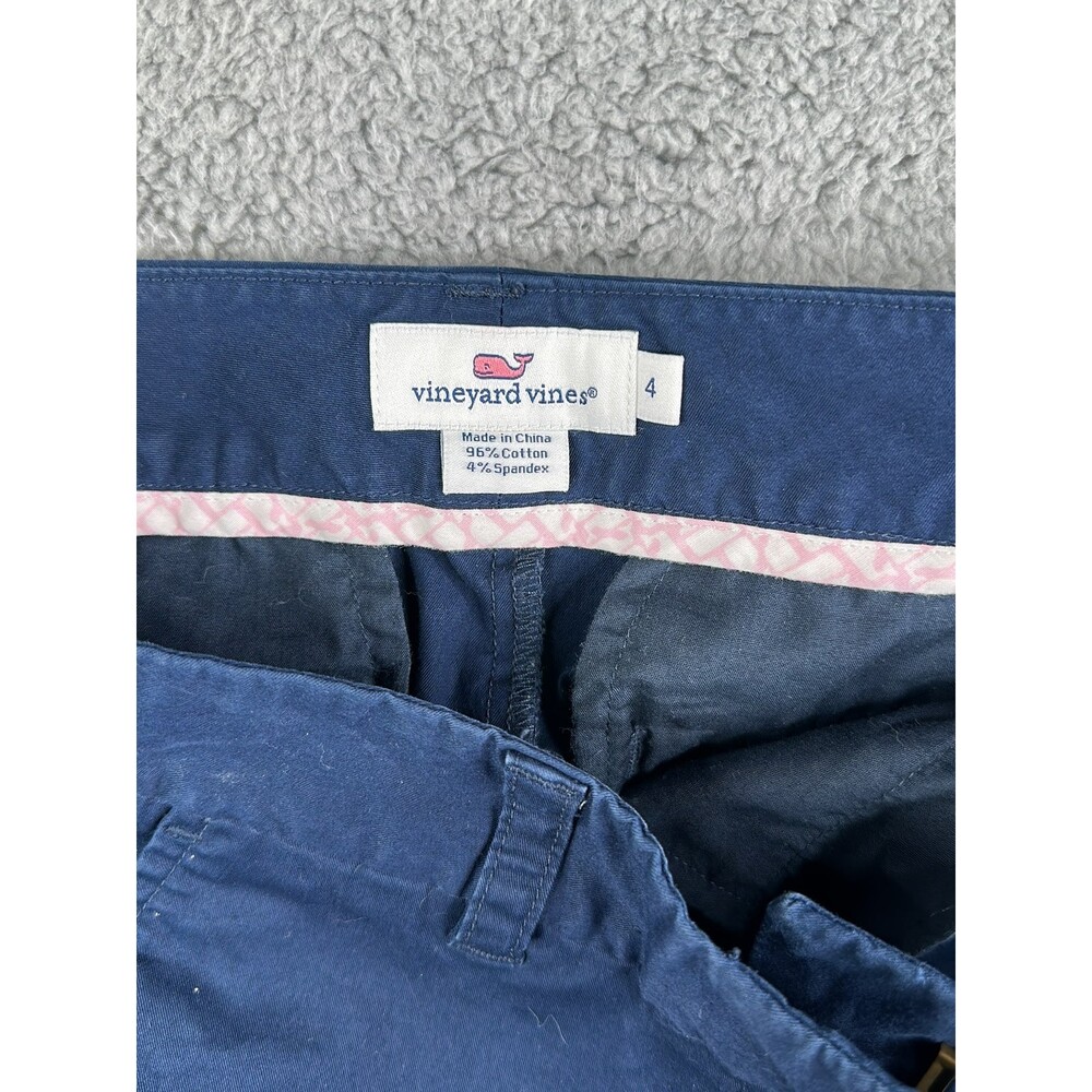 Vineyard Vines mini skirt navy sz 4 - Picture 5 of 6